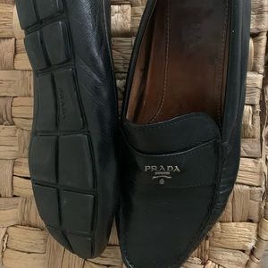 Pre-owned Prada loafers (Driver) 11US 10UK